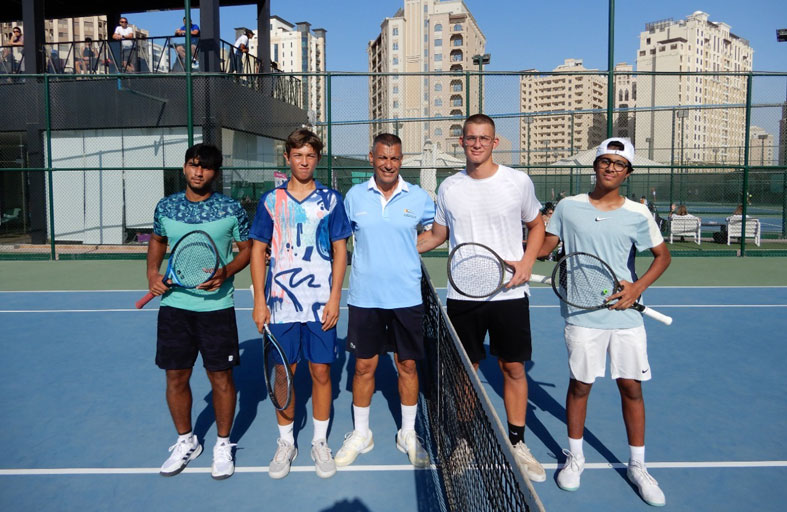 119 لاعباً يشاركون في بطولة دبي للتنس للشباب 