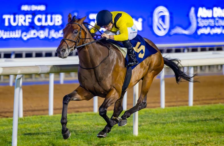 «أساسي» بطلاً للشوط السادس على «مضمار أبوظبي» للسباق