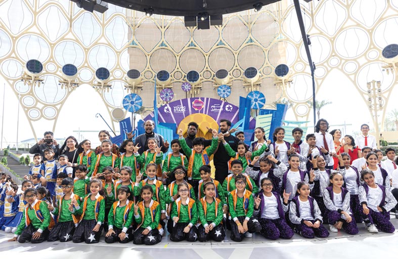 ساحة الوصل في إكسبو 2020 دبي: من مشاهير العالم إلى نجوم المستقبل