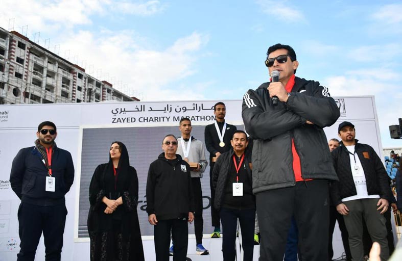 نجاح باهر لماراثون زايد الخيري بالإسكندرية .. وتظاهرة مصرية في حب القائد المؤسس 