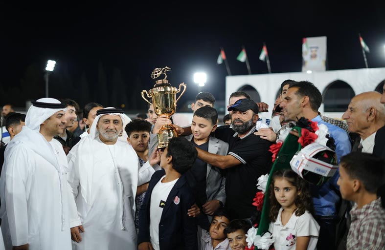 برعاية منصور بن زايد.. اختتام النسخة الأولى لـ «كأس الإمارات لجمال الخيل» في سوريا