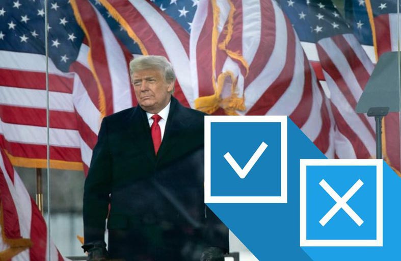 ترامب ينهي رئاسته كشخصية مأساوية...!