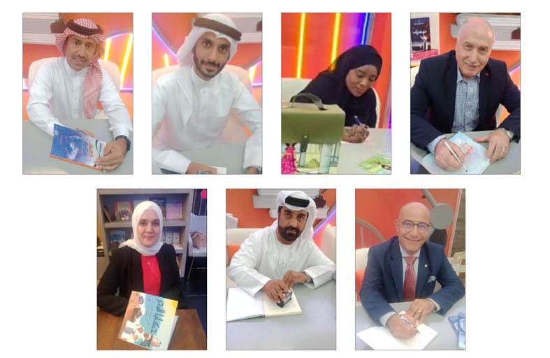 كتب الأطفال والروايات حاضرة بقوة في ركن التوقيع بالشارقة للكتاب