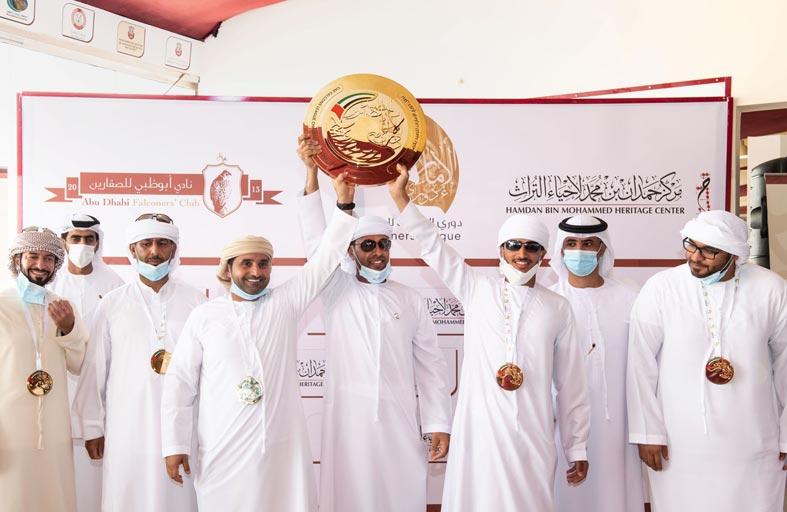 ختام دوري الإمارات للصيد بالصقور
