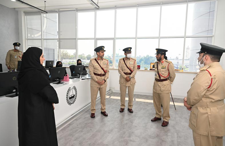 عبد الله المري يتفقَّد الإدارة العامة لإسعاد المجتمع 