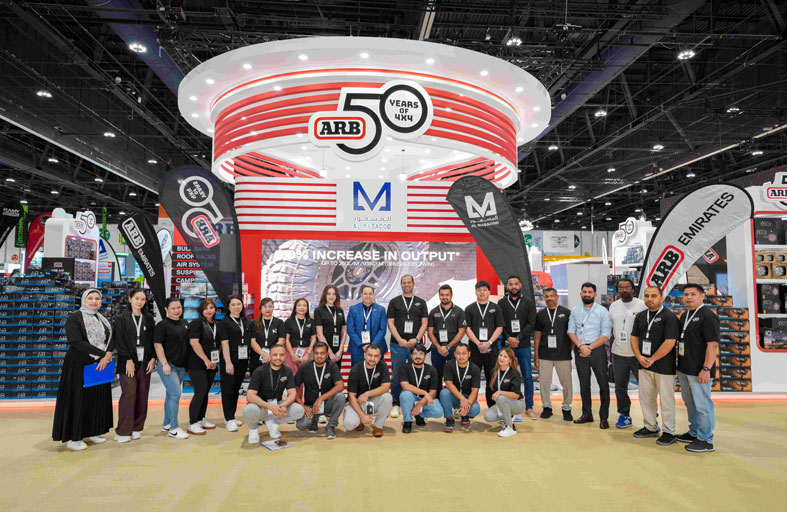 المسعود تستعرض أحدث تقنيات وتجهيزات المخيمات ومعدات  سيارات الطرق الوعرة في معرض أبوظبي الدولي للصيد والفروسية 2025 