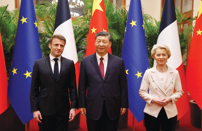 شي وماكرون يدعوان لمحادثات سلام روسية أوكرانية في أقرب وقت