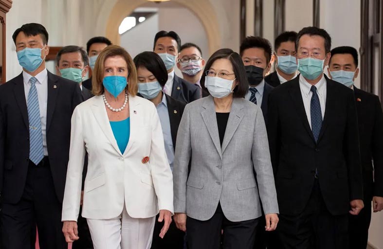 زيارة نانسي بيلوسي إلى تايوان وغضب الصين...!