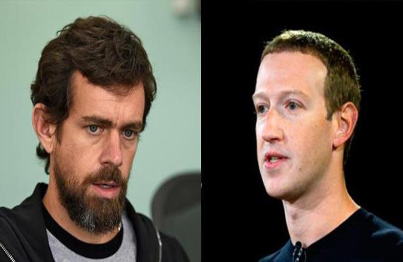 رئيسا فيسبوك وتويتر في جلسة أمام مجلس الشيوخ