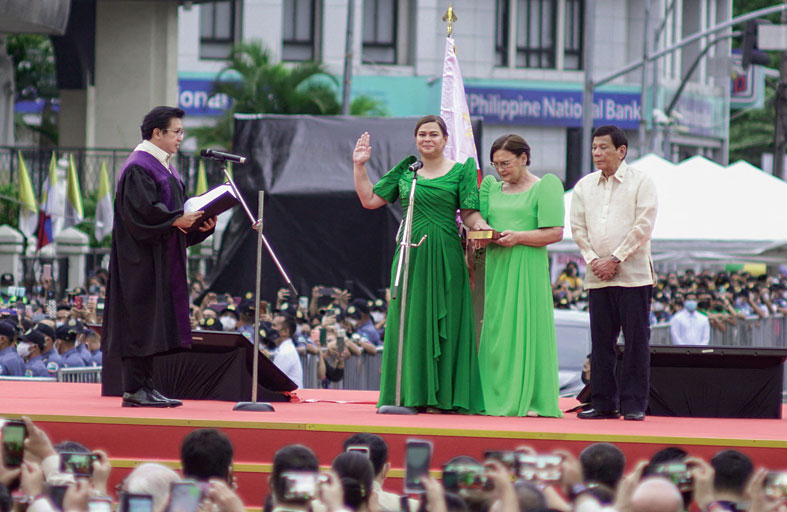 ابنة دوتيرتي تؤدي اليمين نائبة لرئيس الفلبين