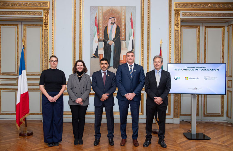 جي 42 ومايكروسوفت تطلقان مؤسسة الذكاء الاصطناعي المسؤول