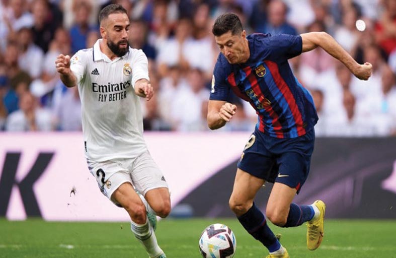 اختباران سهلان لريال مدريد وبرشلونة في الليغا