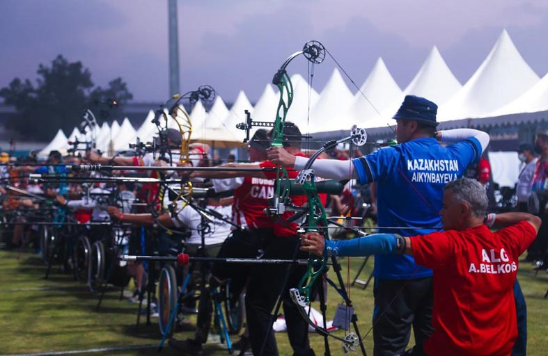 لاعبات سنغافورة وروسيا وبريطانيا في صدارة اليوم الأول من مونديال القوس والسهم