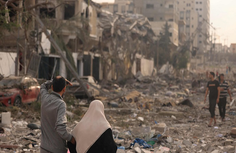 سوتها بالأرض.. قنابل إسرائيل تدمر 8 أحياء في غزة