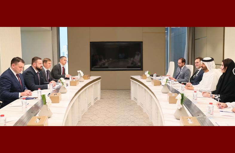 الإمارات ولاتفيا تعززان فرص الشراكة في مجالات الاقتصاد  الدائري والأمن الغذائي والتكنولوجيا الزراعية والابتكار والفضاء 