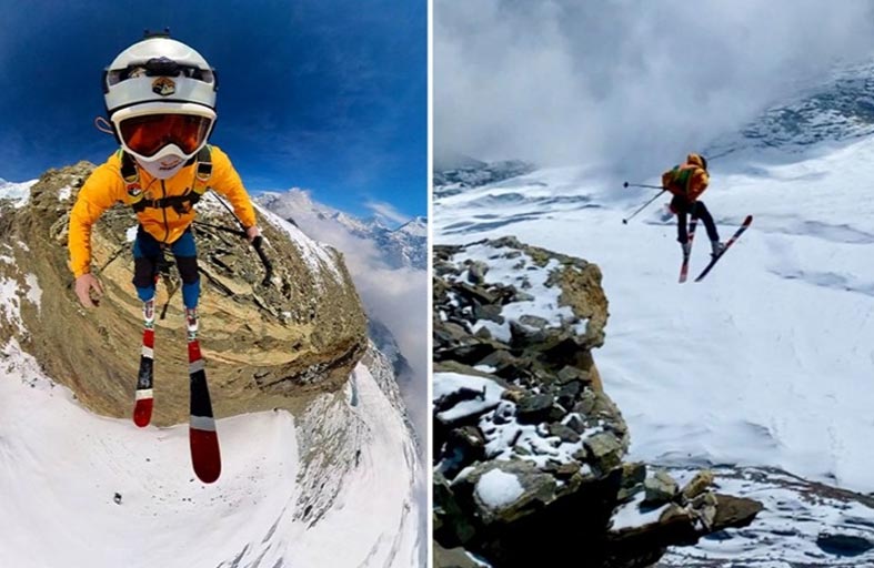 يدخل «غينيس» بالقفز في الهيمالايا