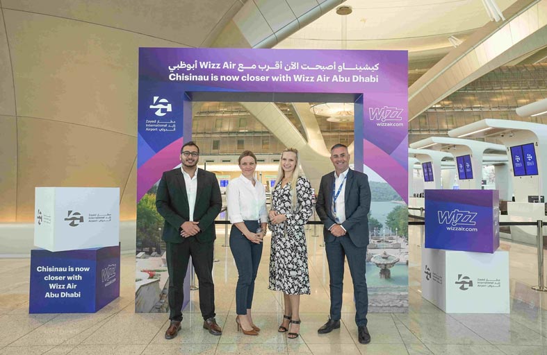 ويز إير أبوظبي تطلق أولى رحلاتها إلى كيشيناو
