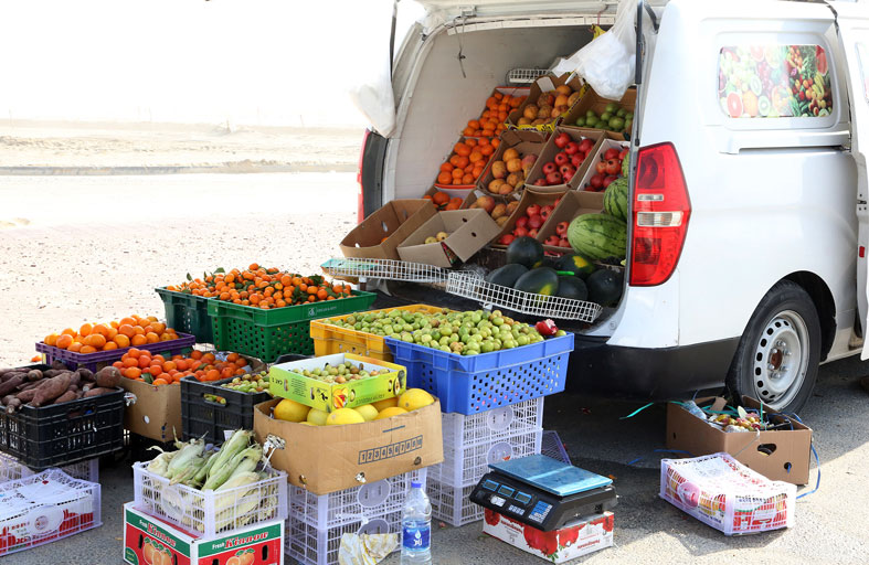 «السلامة الغذائية» تنفذ 50 حملة على  مركبات بيع الخضروات والفواكه 
