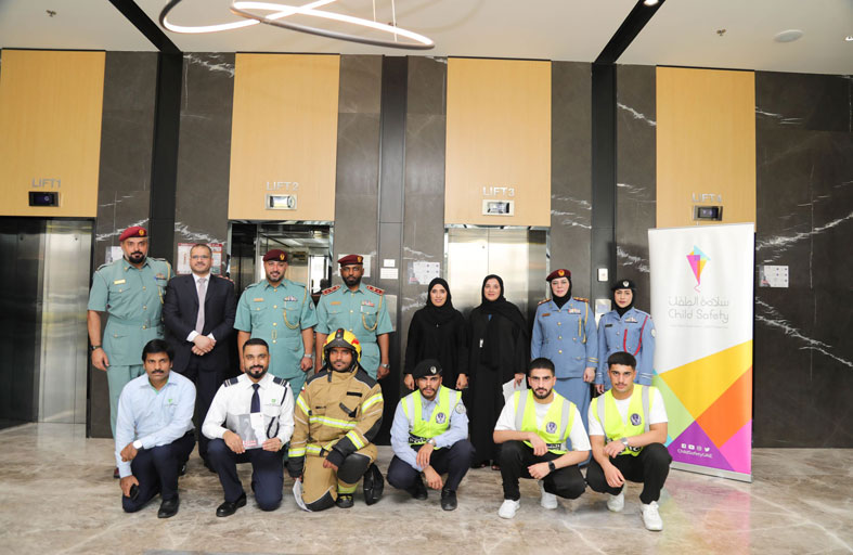 زيارات ميدانية بالشارقة للتوعية بمخاطر سقوط الأطفال من الشرفات