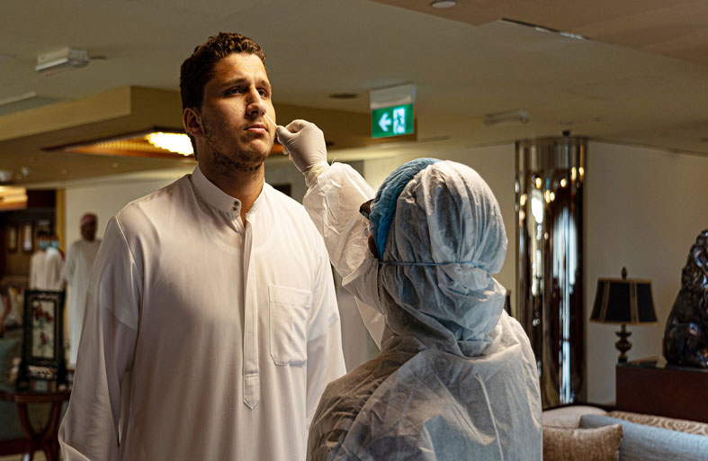 منتخب الجوجيتسو يجري الفحص الطبي تمهيدا لبدء المعسكر