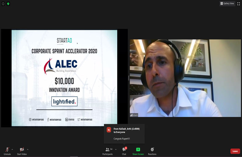 لايت فايد تفوز ببرنامج تسريع نمو الشركات الناشئة التابع لــ «نيويورك أبوظبي»