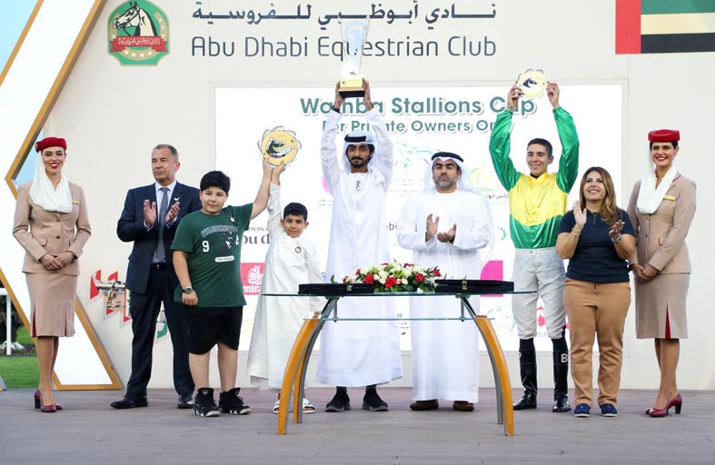 «بنت الإمارات» تفوز بكأس الوثبة ستاليونز في السباق الثالث عشر بأبوظبي