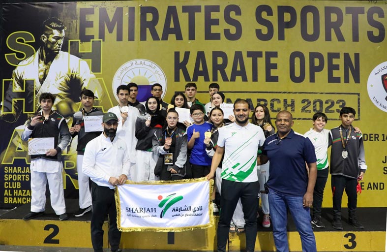 الشارقة لرياضات الدفاع عن النفس يحرز 31 ميدالية ويتصدر «دولية الإمارات للكاراتيه»