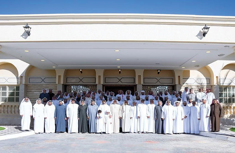 صقر غباش يحضر اللقاء السنوي لخريجي الدفعة الرابعة لكلية الشرطة في العين