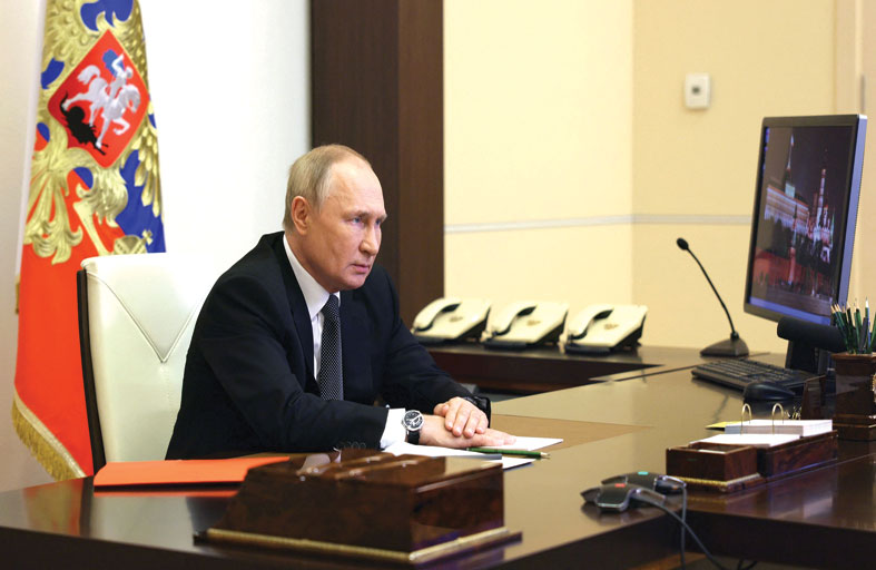 بوتين يعلن الأحكام العرفية في 4 مناطق أوكرانية