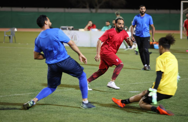 نادي مليحة الرياضي يواصل تنظيم مباريات بطولته الرمضانية لكرة القدم وكرة الطائرة مع تصاعد وتيرة المنافسة