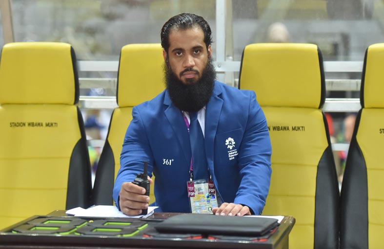 الدكتور محمد الحتاوي مراقبًا في كأس الاتحاد الآسيوي 2022 -منطقة الغرب