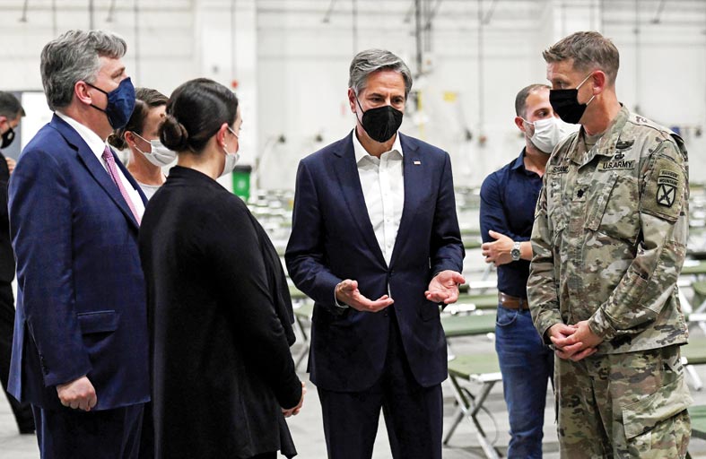 واشنطن تنسق مع طالبان لتسهيل الإجلاء من أفغانستان