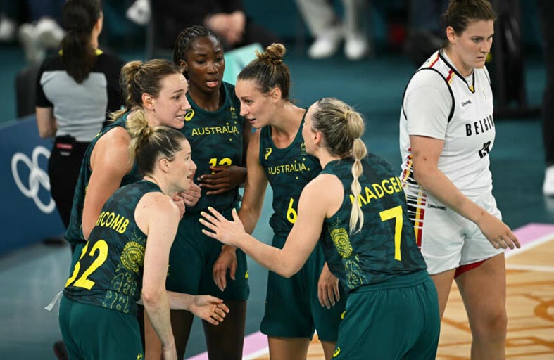 سلة أستراليا تحسم برونزية السيدات 