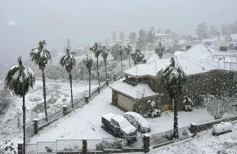 عواصف كاليفورنيا.. الانهيارات الثلجية أشد التهديدات القادمة