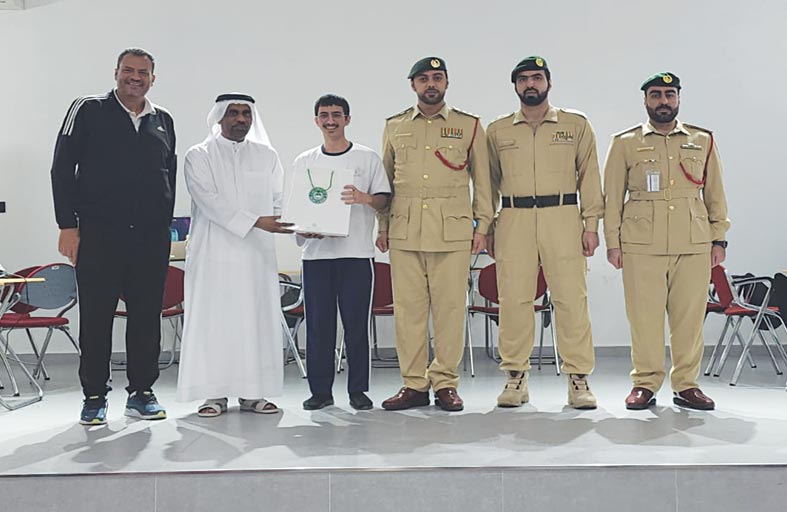 شرطة دبي تُخصص يوماً ترفيهياً توعوياً لطلبة مدارس حماية