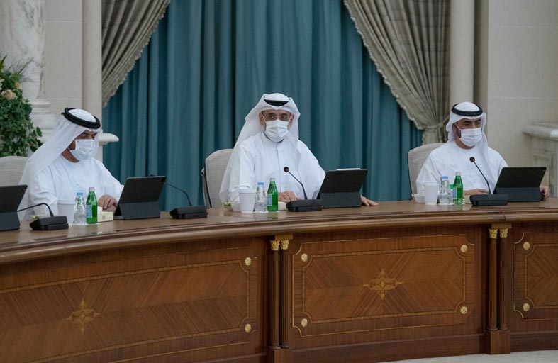 ولي عهد الشارقة يترأس اجتماع المجلس التنفيذي