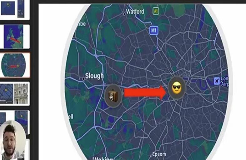 يعثر على أمتعته المفقودة عبر استخدام «إير تاغز»