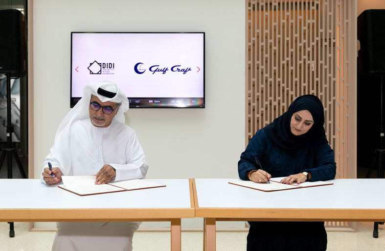  شراكة استراتيجية بين معهد دبي للتصميم والابتكار وجلف كرافت‎