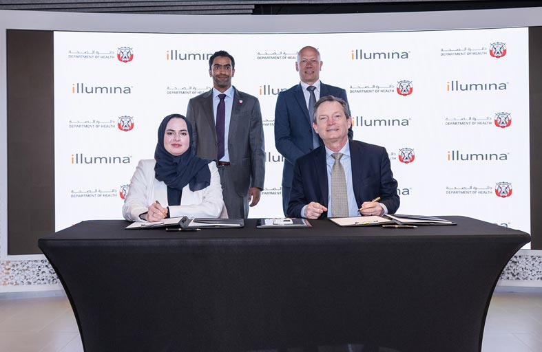 دائرة الصحة – أبوظبي وإيلومينا تتعاوننان لتعزيز الأبحاث الجينية والطب الدقيق