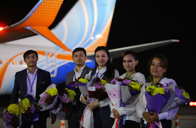 فلاي دبي تبدأ رحلاتها المنتظمة الى نمنكان الأوزبكية