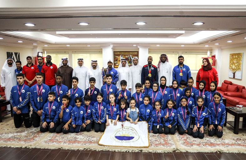 الهاجري يثمن دعم إدارة النادي ويشيد باتحاد الإمارات للتايكواندو ويشكر الفريق