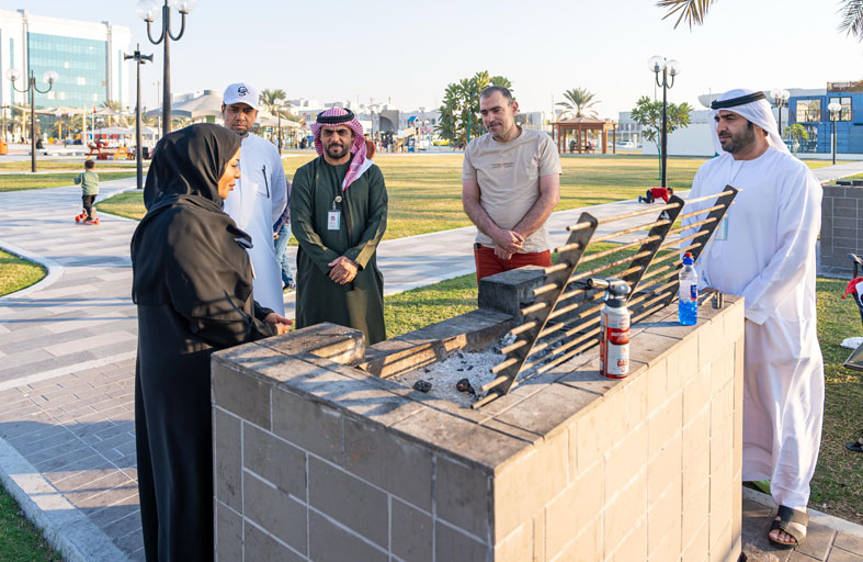 بلدية مدينة أبوظبي تدعو إلى الالتزام بأماكن الشواء في الحدائق العامة والمنتزهات الترفيهية