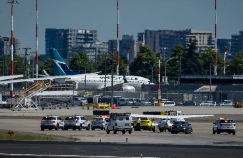 إغلاق مطار فانكوفر الكندي لفترة وجيزة بعد «خطف» طائرة 