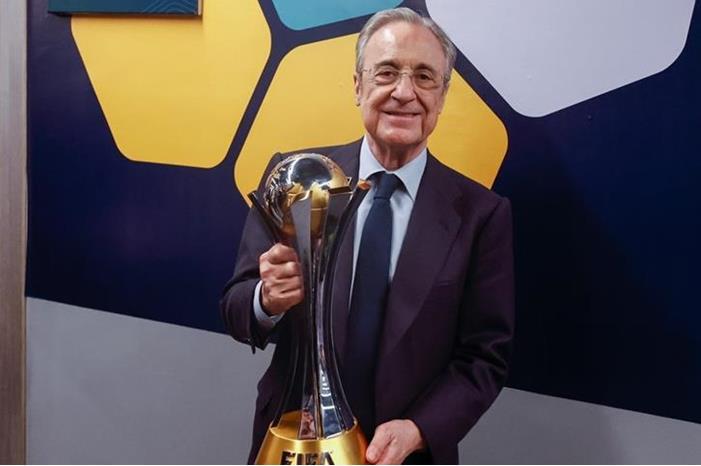 بيريز يعادل ألقاب سانتياغو برنابيو