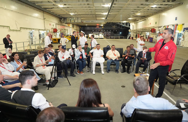 TCG Anadolu..  قدرات تقنية ولوجستية غير مسبوقة