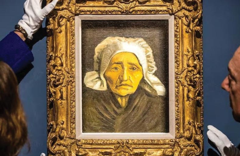 لوحة نادرة لفان غوخ تُباع بملايين اليوروهات 