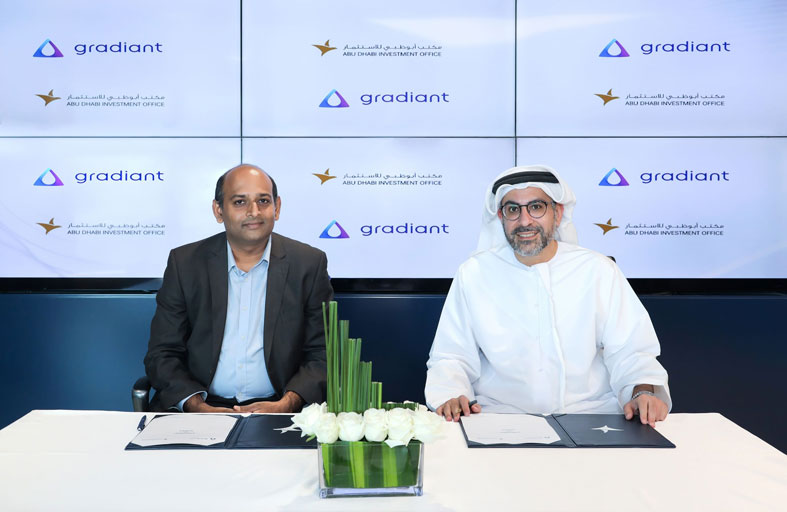 مكتب أبوظبي للاستثمار يتعاون  مع غراديانت لتعزيز الأمن المائي