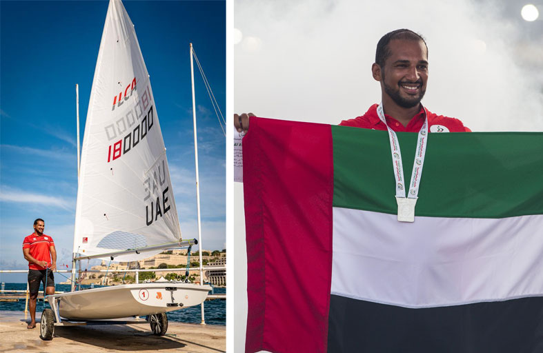 بطل الإمارات يشارك في عالمية الشراع الحديث باستراليا 