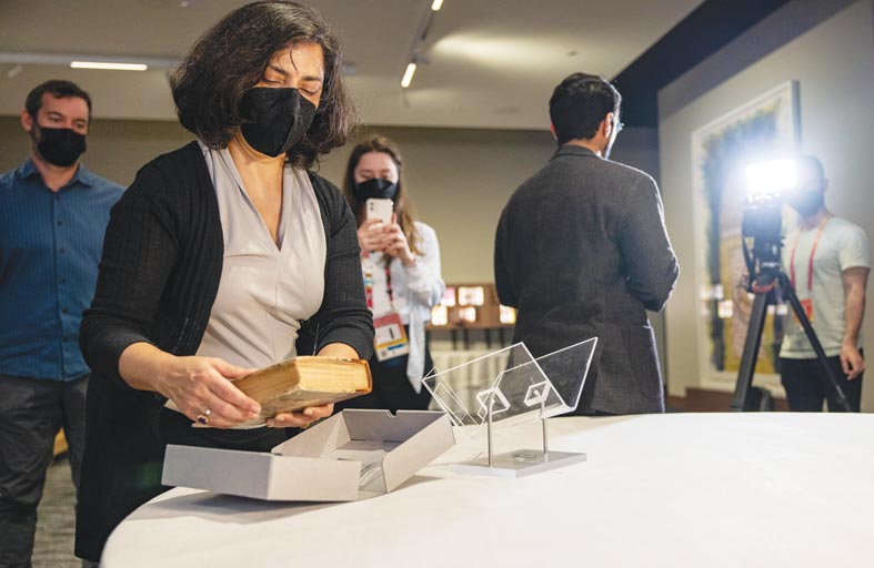 نسخة توماس جيفرسون المترجمة من القرآن الكريم في طريقها إلى مكتبة الكونغرس في واشنطن