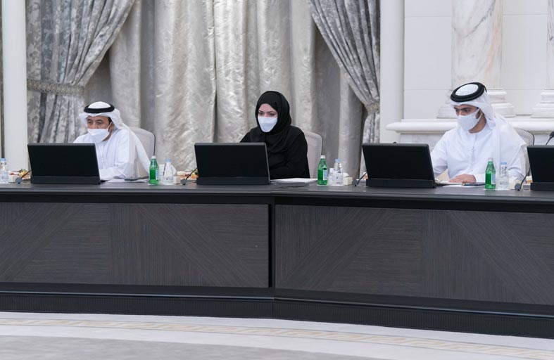 سلطان بن أحمد القاسمي يترأس اجتماع المجلس التنفيذي 